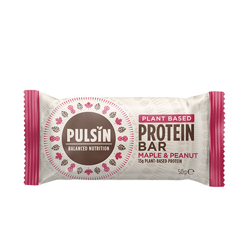 Pulsin Proteinbar Maple & Peanut | 50 gr fra Pulsin på Mecindo.dk