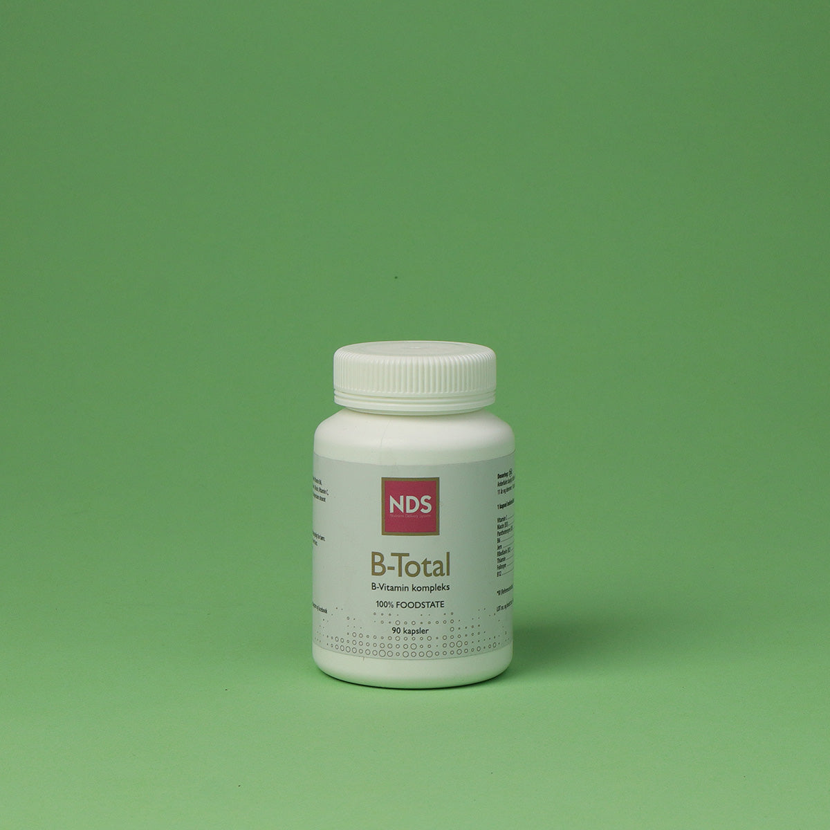NDS B-total Vitamin | 90 kapsler fra NDS på Mecindo.dk