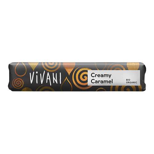 Vivani Creamy Caramel Bar Økologisk | 40 gr fra Vivani på Mecindo.dk