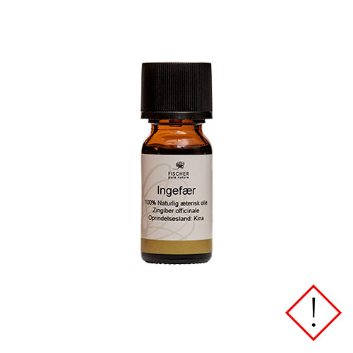 Fischer Pure Nature Ingefærolie Æterisk | 10 ml fra Fischer Pure Nature på Mecindo.dk