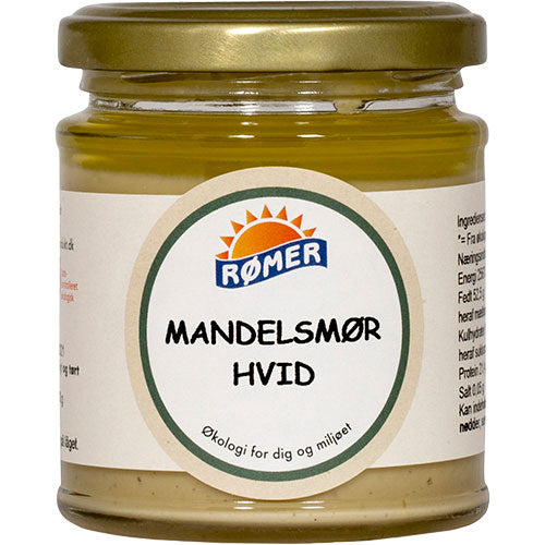 Rømer Mandelsmør Hvid Glutenfri Økologisk | 170 gr fra Rømer på Mecindo.dk