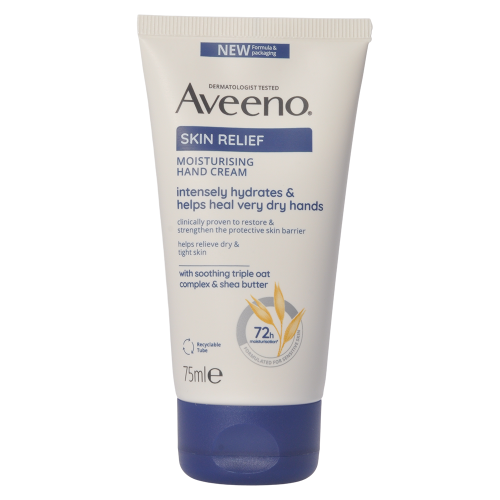 Aveeno Skin Relief Hand Cream | 75 ml fra Aveeno på Mecindo.dk
