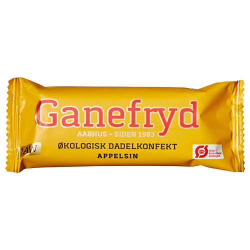 Ganefryd Rawbar Dadelkonfekt Økologisk (50 gr) | Appelsin fra Ganefryd på Mecindo.dk
