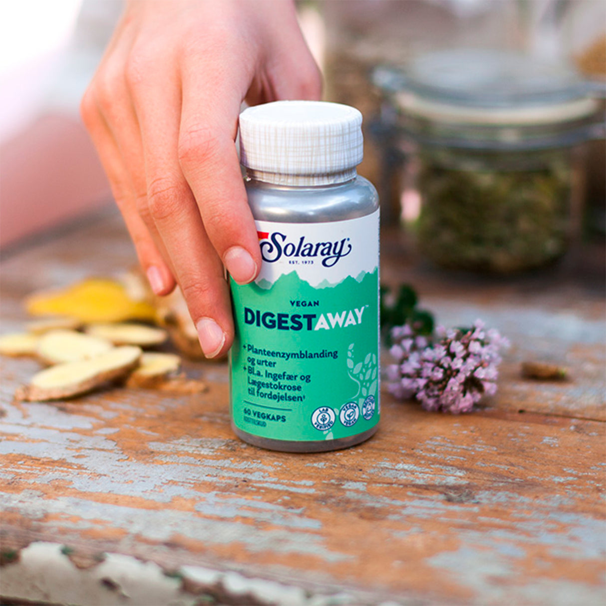 Solaray Digestaway | 60 kapsler fra Solaray på Mecindo.dk