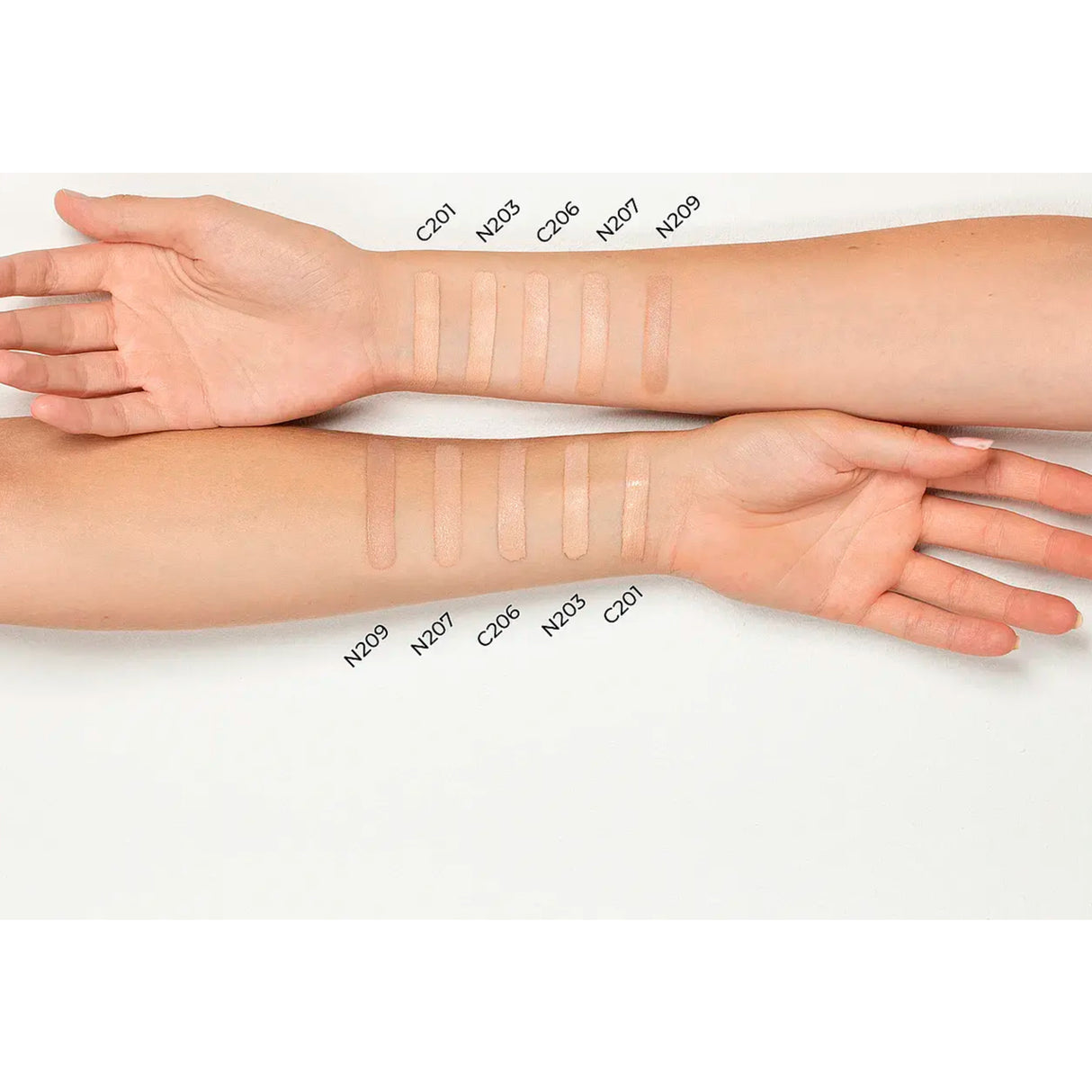 Lavinde Copenhagen Natural Glow Liquid Foundation (30 ml) | Ivory 206 fra Lavinde Copenhagen på Mecindo.dk