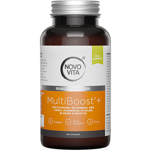 Novo Vita Multiboost+ Multivitamin | 60 kapsler fra Novo Vita på Mecindo.dk