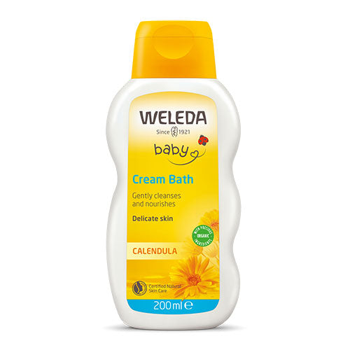 Weleda Calendula Cream Bath Mamma & Baby | 200 ml fra Weleda på Mecindo.dk