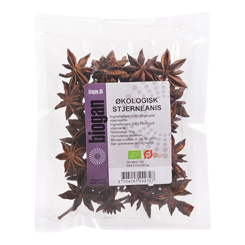 Biogan Stjerneanis Økologisk | 50 gr fra Biogan på Mecindo.dk
