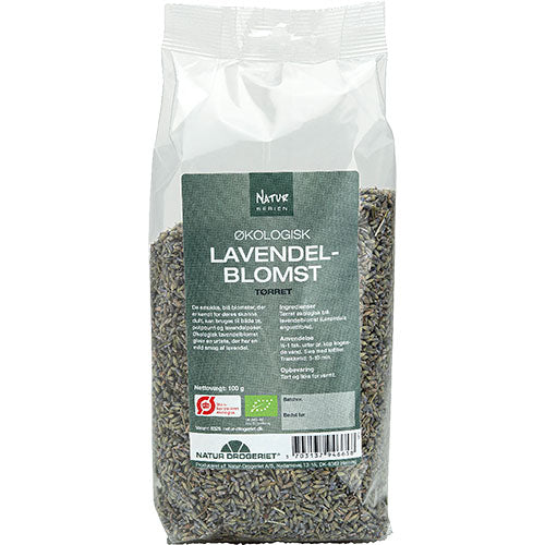 Natur-Drogeriet Lavendelblomst Blå Tørret Økologisk | 100 gr fra Natur-Drogeriet på Mecindo.dk