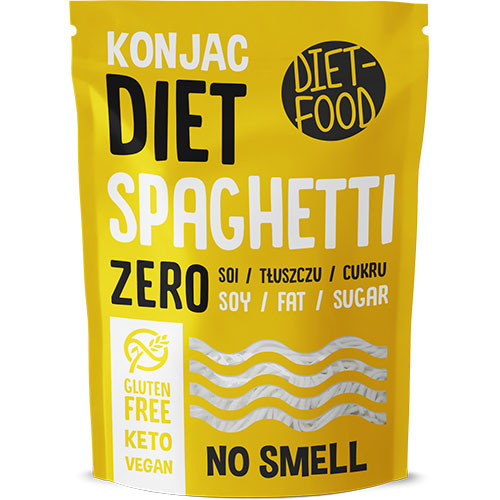 Diet-food Shirataki Spaghetti Glutenfri | 270 gr fra Diet-food på Mecindo.dk