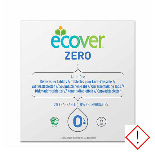 Ecover Opvasketabs All-in-one Zero | 500 gr fra Ecover på Mecindo.dk