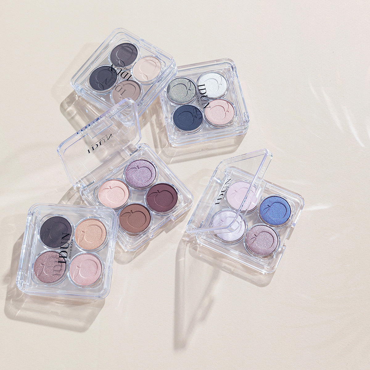 IDUN minerals Øjenskygge Palette - Vitsippa | 4 gr fra IDUN minerals på Mecindo.dk