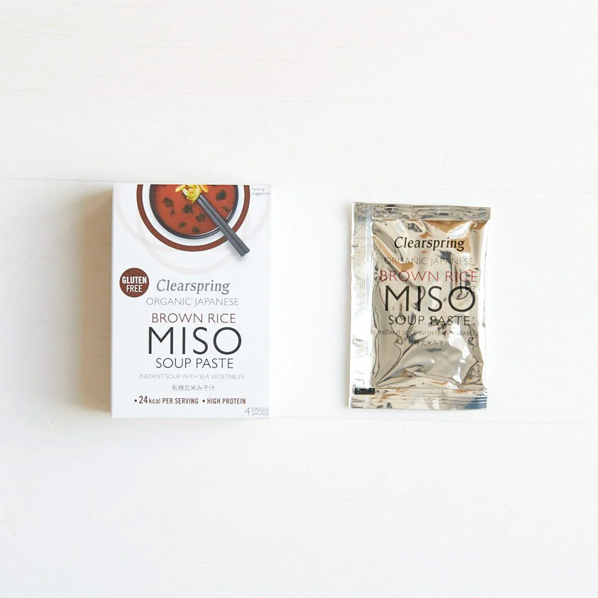 Clearspring Instant Miso Soup (60 gr) | Paste fra Clearspring på Mecindo.dk
