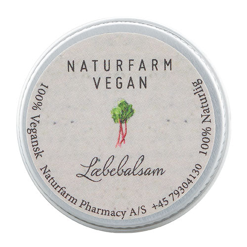 Naturfarm Lipbalm Rabarber | 10 ml fra Naturfarm på Mecindo.dk