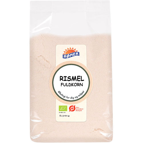 Rømer Rismel Fuldkorn Økologisk | 500 gr fra Rømer på Mecindo.dk