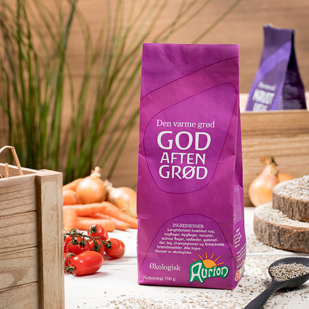 Aurion Godaften Grød Økologisk | 700 gr fra Aurion på Mecindo.dk