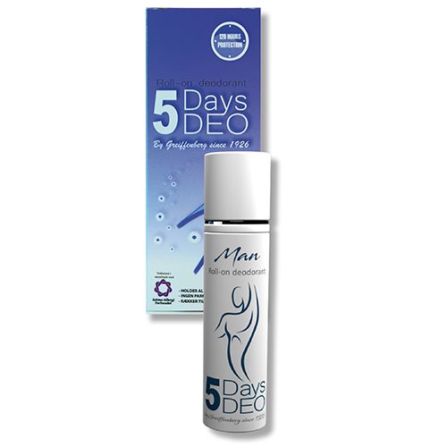 5 days deo Men | 30 ml fra 5 days deo på Mecindo.dk