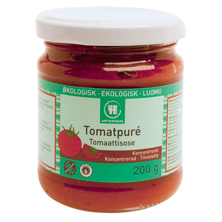 Urtekram Tomatpuré Koncenteret Økologisk | 200 gr fra Urtekram på Mecindo.dk