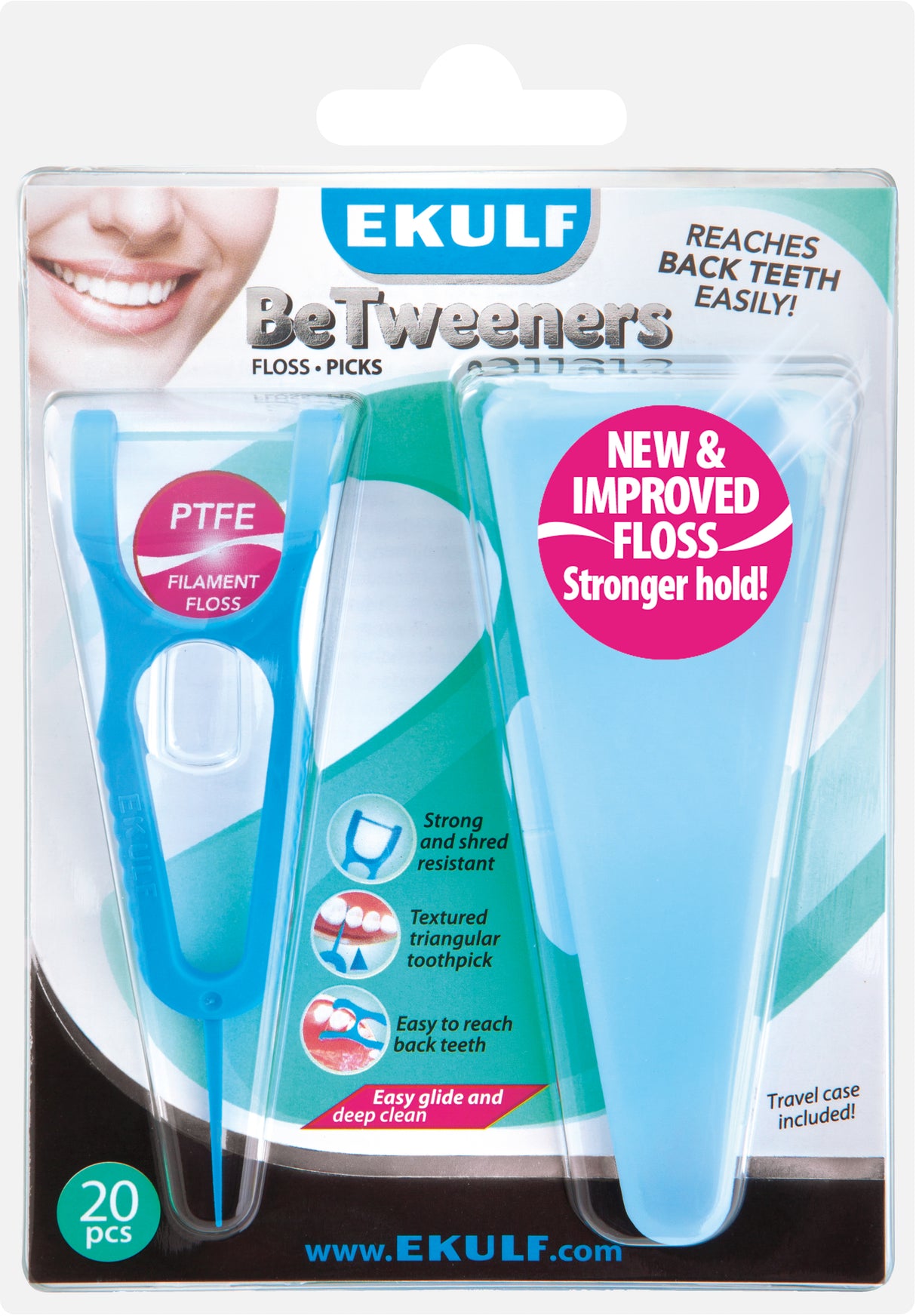 Ekulf Betweeners Floss Picks fra Ekulf på Mecindo.dk