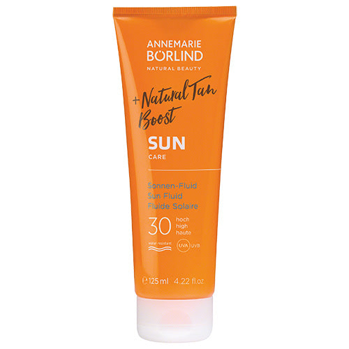 Annemarie Börlind Sun Care Sun Fluid Natural Tan Boost Spf30 | 125 ml fra Annemarie Börlind på Mecindo.dk