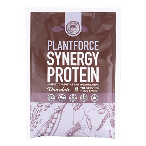 Plantforce Protein Chokolade Synergy | 20 gr fra Plantforce på Mecindo.dk