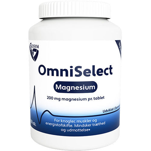 Biosym Omniselect Magnesium | 100 Tabl. fra Biosym på Mecindo.dk