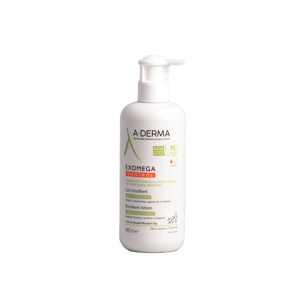 A-Derma Exomega Control Lotion | 400 ml fra A-Derma på Mecindo.dk