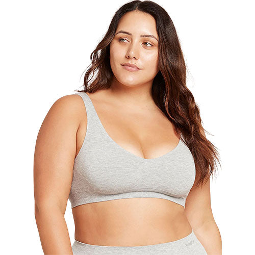 Boody Padded Shaper Crop Bra Lysegrå | Str. L fra Boody på Mecindo.dk