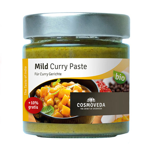 Cosmoveda Curry Paste Mild Økologisk | 175 gr fra Cosmoveda på Mecindo.dk