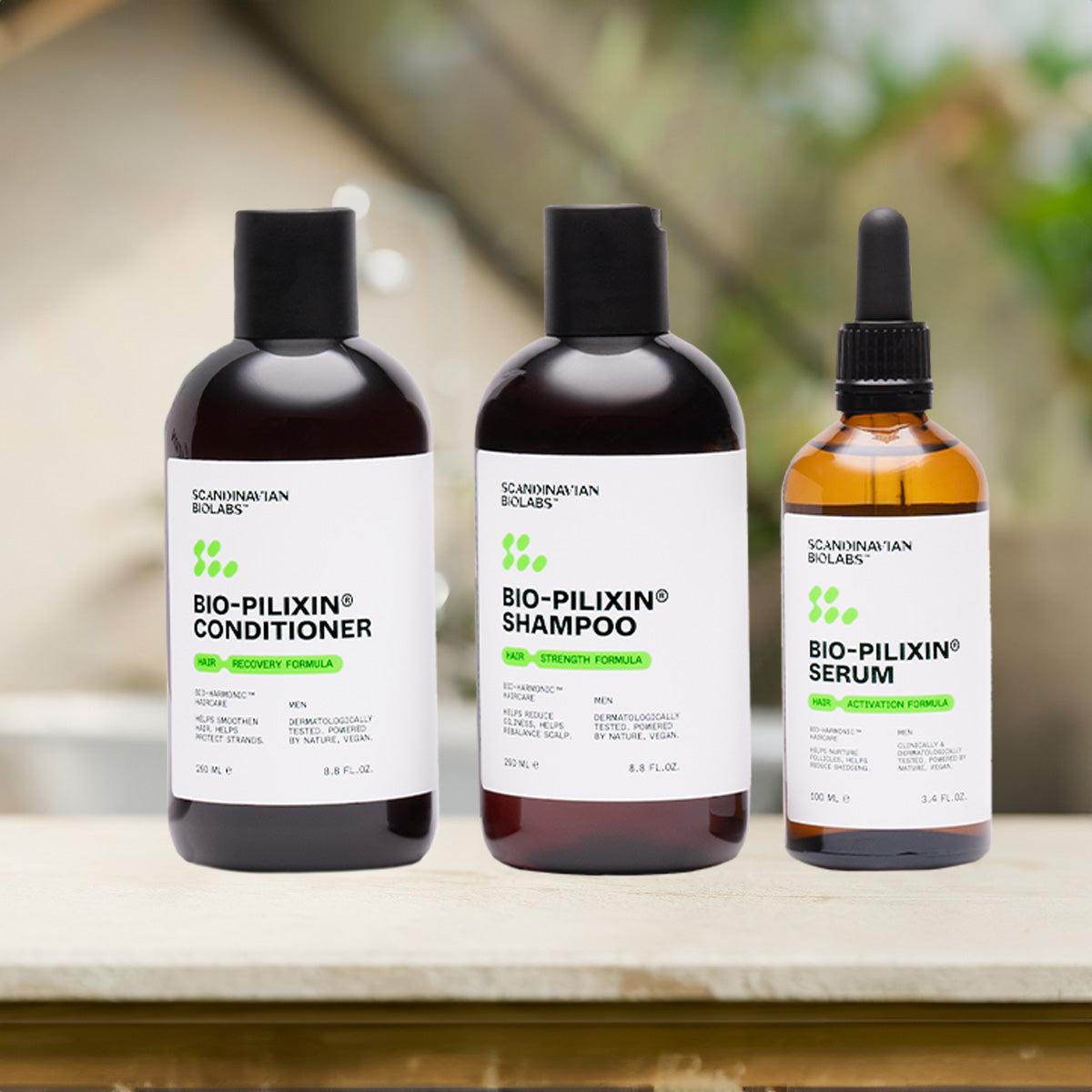 Scandinavian Biolabs Hair Activation Routine - Men fra Scandinavian Biolabs på Mecindo.dk