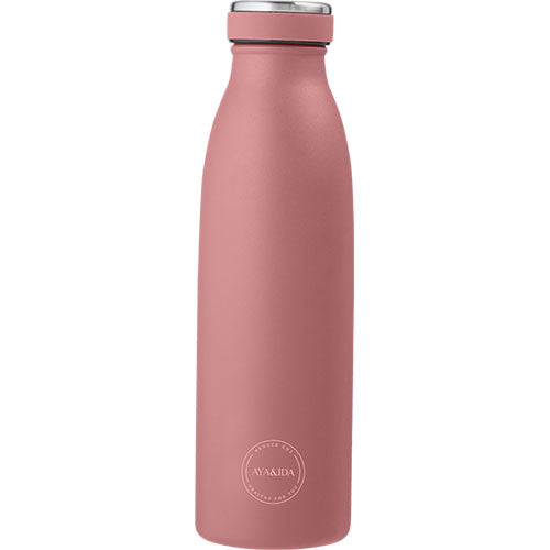 AYA&IDA Drinking Bottle 500ml | Ash Rose fra AYA&IDA på Mecindo.dk