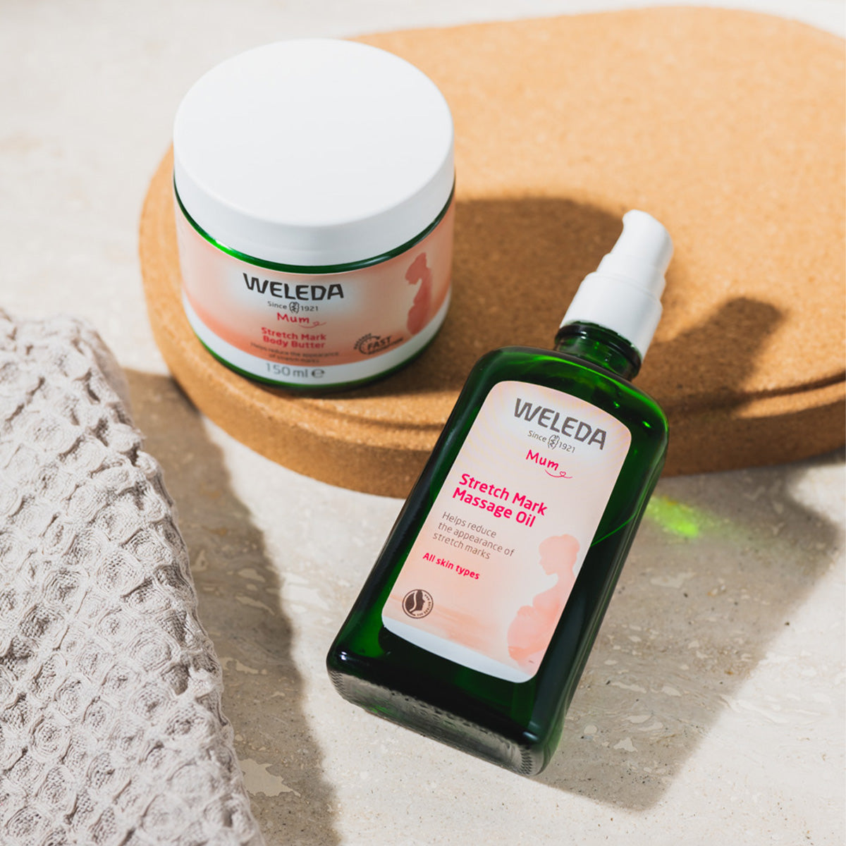 Weleda Stretch Mark Body Butter | 150 ml fra Weleda på Mecindo.dk