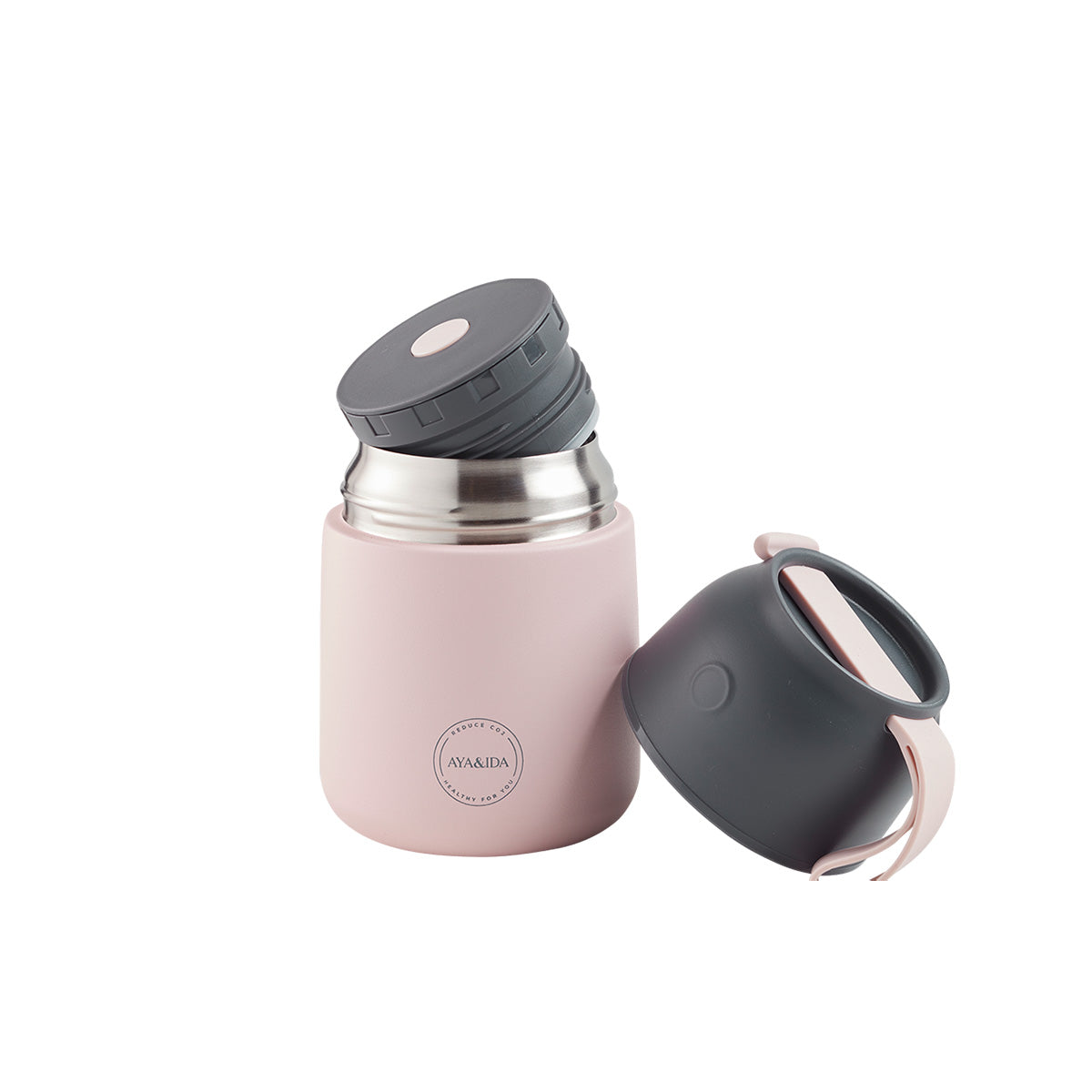 AYA&IDA Food'ie 500ml | Soft Rose fra AYA&IDA på Mecindo.dk