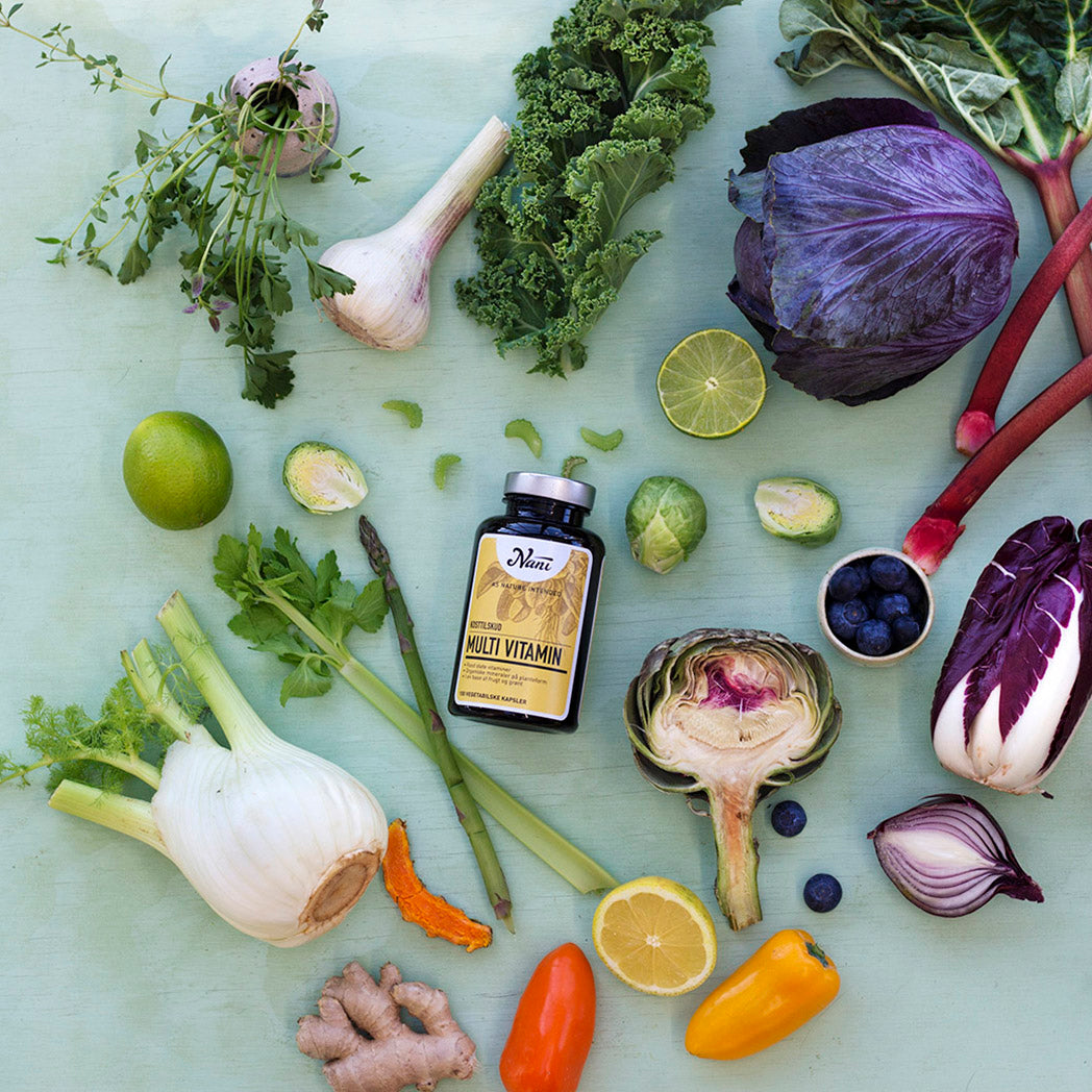 Nani Multivitamin Food State | 60 kapsler fra Nani på Mecindo.dk