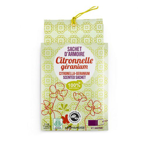 Aromandise Duft Sachet | Citronelle Geranium fra Aromandise på Mecindo.dk