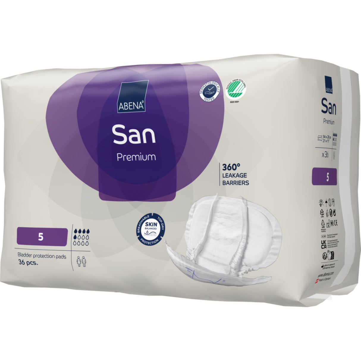 Abena San 5 | 36 stk fra Abena på Mecindo.dk