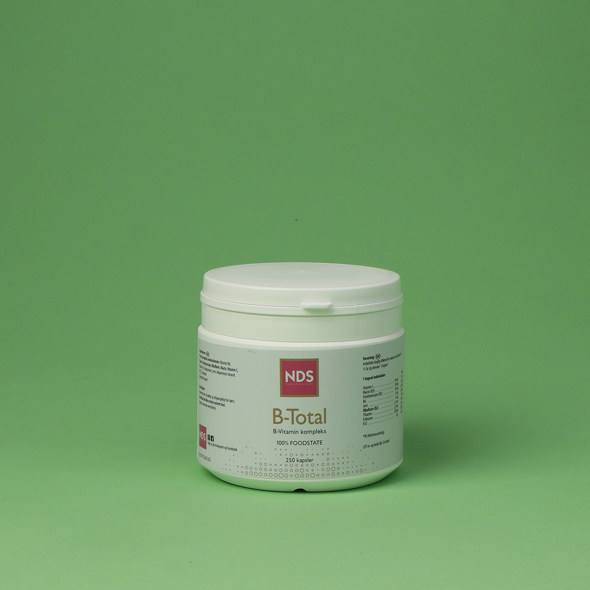 NDS B-total Vitamin | 250 Tabl. fra NDS på Mecindo.dk