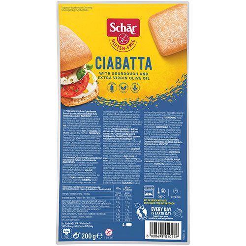Schär Ciabatta | 200 gr fra Schär på Mecindo.dk