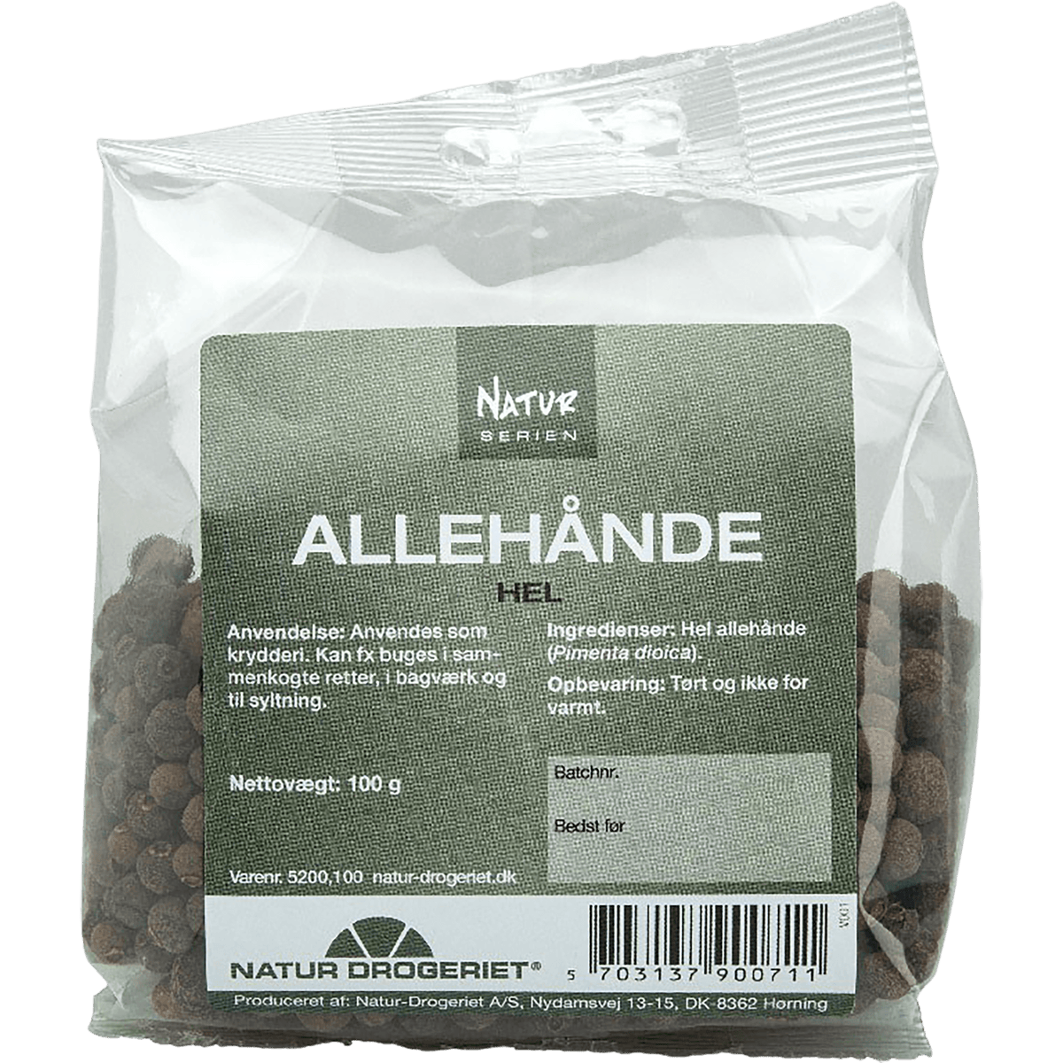 Natur-Drogeriet Allehånde hel | 100 g