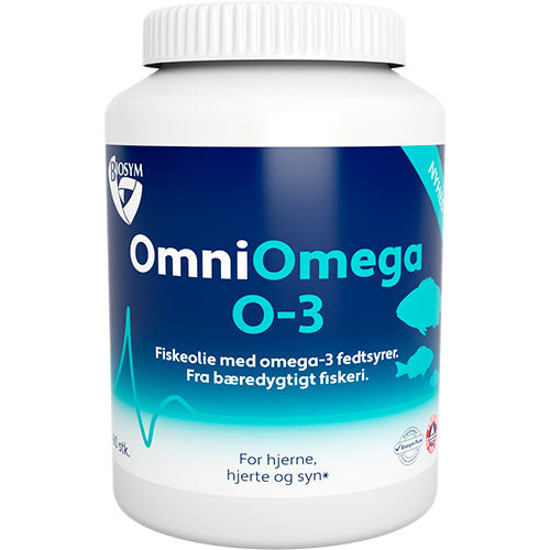 Biosym Omniomega O-3 | 60 stk fra Biosym på Mecindo.dk