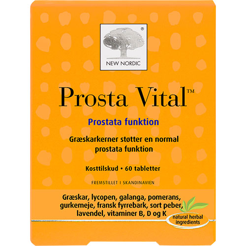 New Nordic Prosta Vital | 60 Tabl. fra New Nordic på Mecindo.dk