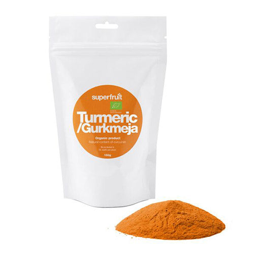 Superfruit Gurkemeje Økologisk | 150 gr fra Superfruit på Mecindo.dk