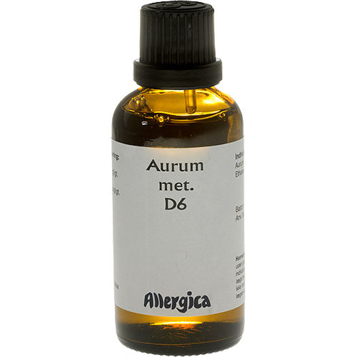 Allergica Aurum Met. D6 | 50 ml fra Allergica på Mecindo.dk