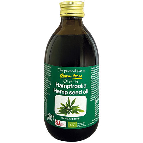 Oil of Life Hampefrøolie Økologisk | 250 ml fra Oil of Life på Mecindo.dk