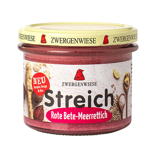 Zwergenwiese Smørepålæg Streich M. Peberrod Og Rødbede Økologisk | 180 gr fra Zwergenwiese på Mecindo.dk