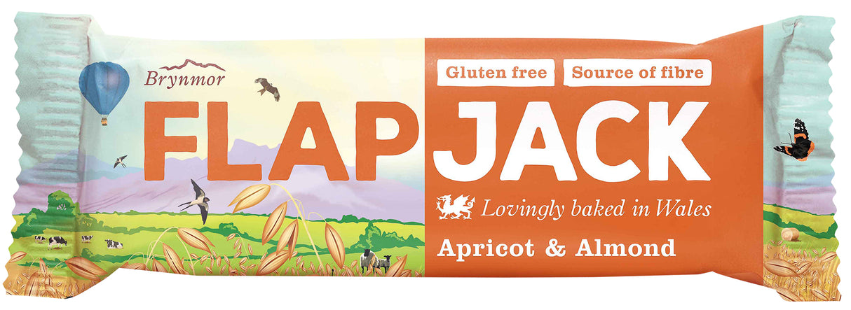 Brynmor Flapjack (80 gr) | Abrikos Og Mandel fra Brynmor på Mecindo.dk