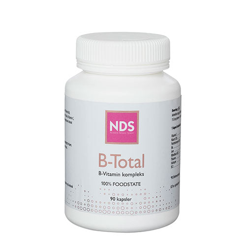 NDS B-total Vitamin | 90 kapsler fra NDS på Mecindo.dk