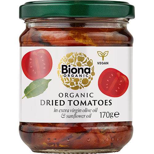 Biona Organic Soltørrede Tomater I Olivenolie Økologisk | 170 gr fra Biona Organic på Mecindo.dk
