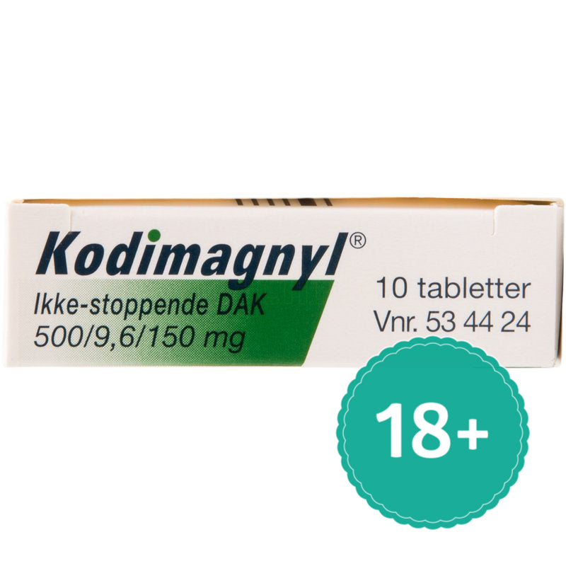 Takeda Kodimagnyl (Ikke-stoppende) Dak | 10 Tabl. fra Takeda på Mecindo.dk