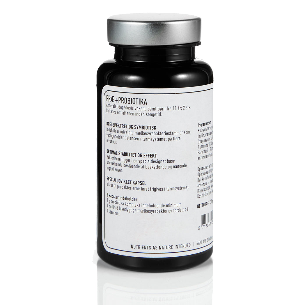 Nani Præ + Probiotika | 60 kapsler fra Nani på Mecindo.dk